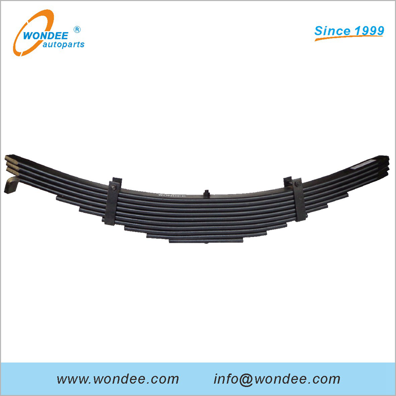 Standard Mechanical Suspension Leaf Spring For Heavy Duty Semi Trailer