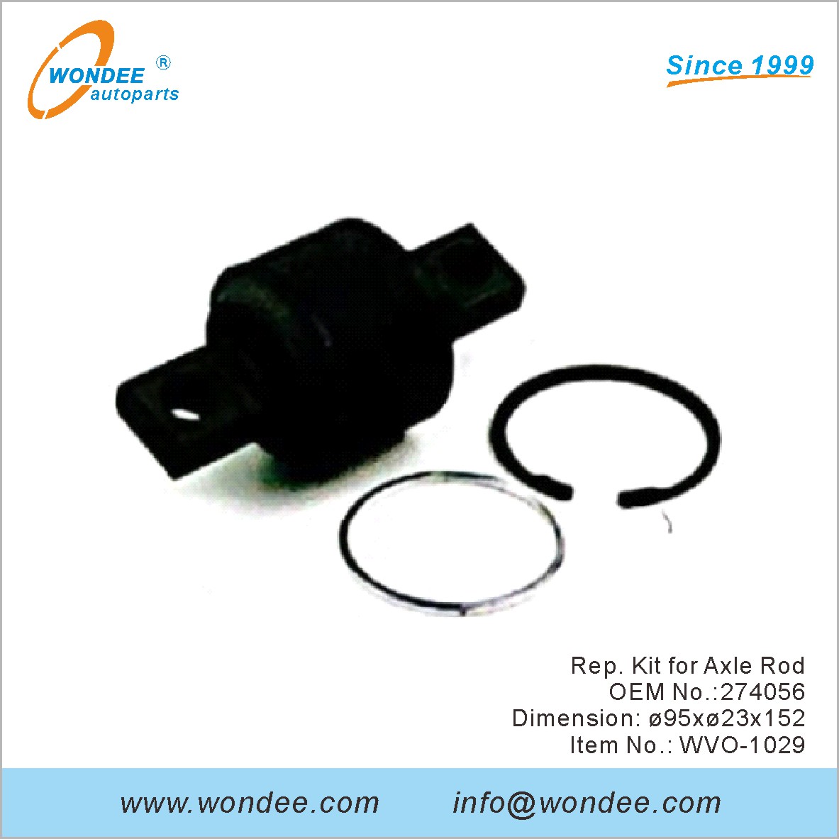 Volvo Type Rubber Bushing, Spring Buffer, Axle Rod Mounting,engine Mounting, Repair Kit, Oil Seal, Hub Cap for Truck