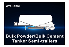 cement semi trailer