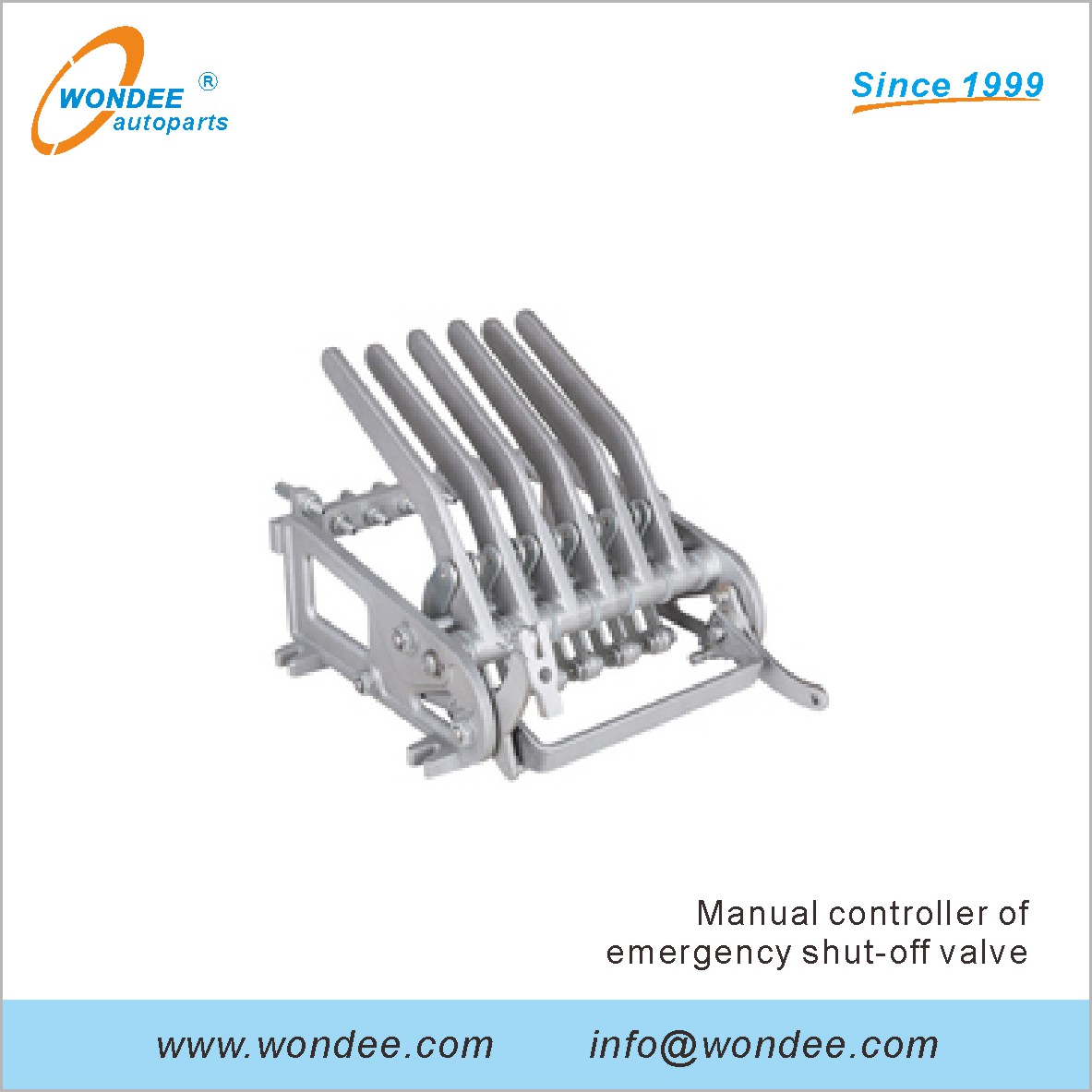 Manual Controller of Emergency Shutoff Valve for Fuel Tanker Truck