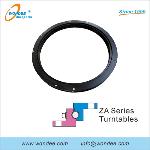 Diameter 300 ~ 1100 ~ 1300 mm Ball Bearing Turntables and Slewing Rings for Semi Trailers