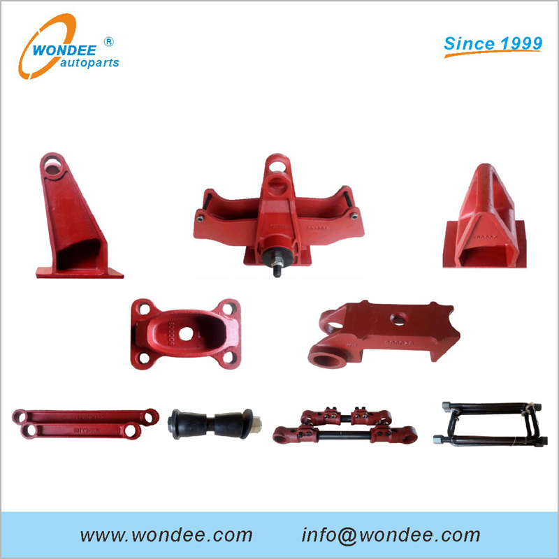 3-axle YTE YORK Type Casting Mechanical Suspension for Trailer: