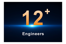 12 engineers