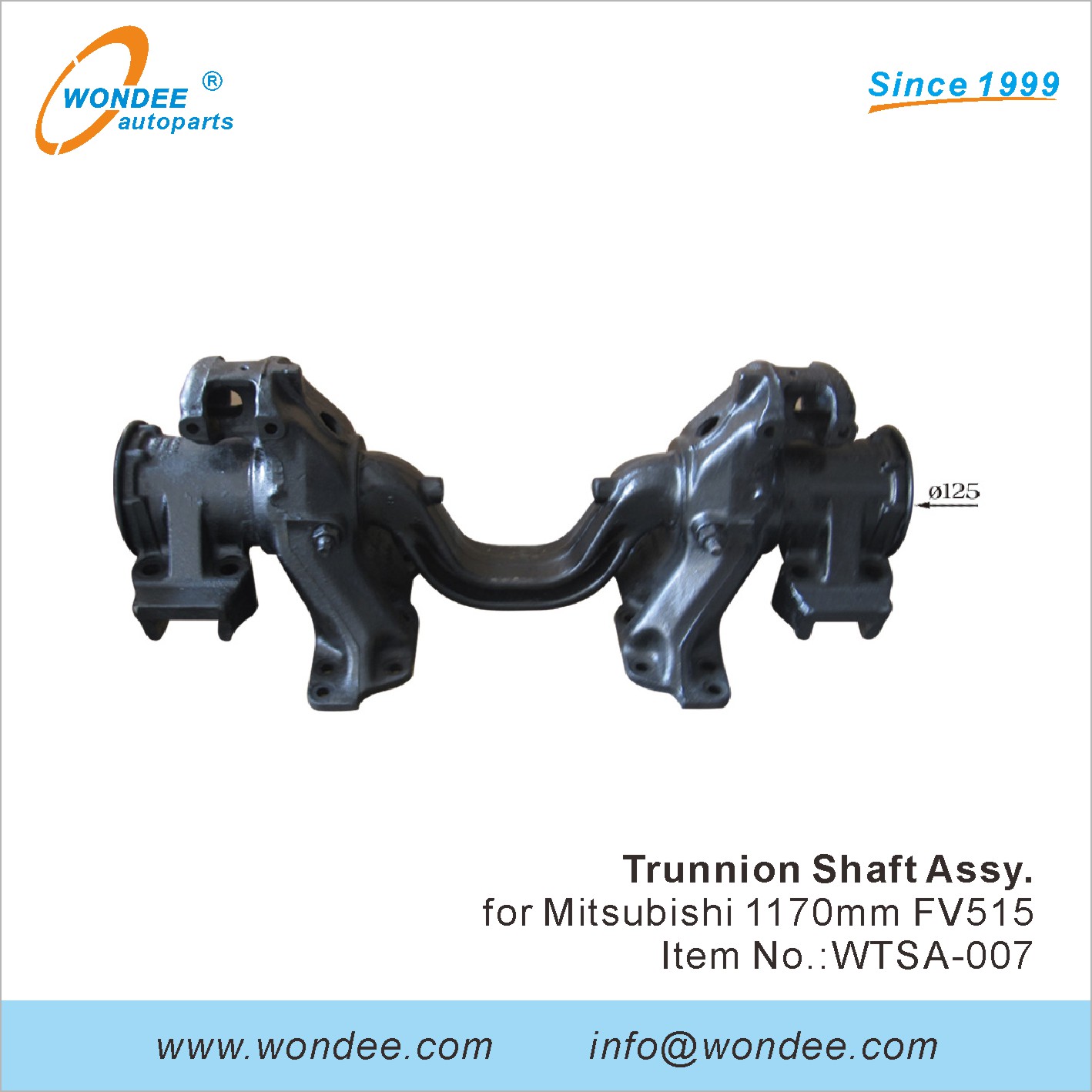 Trunnion Shaft, Trunnion Shaft Bracket for Trucks - Buy Trunnion Shaft ...