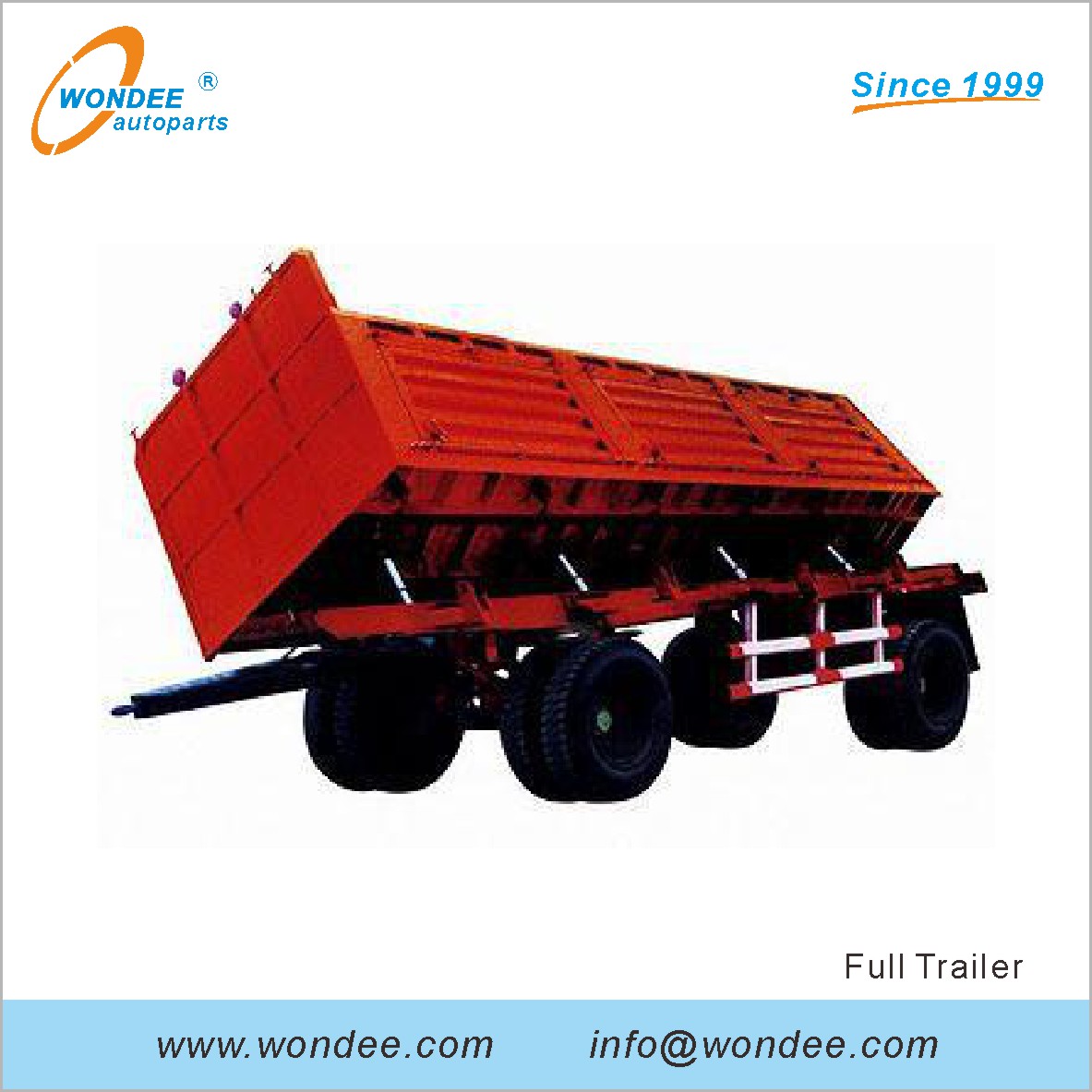 2 Ton, 8 Ton, 10 Ton, 12 Ton Full Trailer for Sales Buy full trailer, farm trailer, trailer